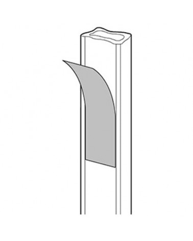 Adhesif Reflechissant Lisse 750Mm (Lot De 5)