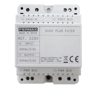 FILTRE DUOX PLUS 24 VDC