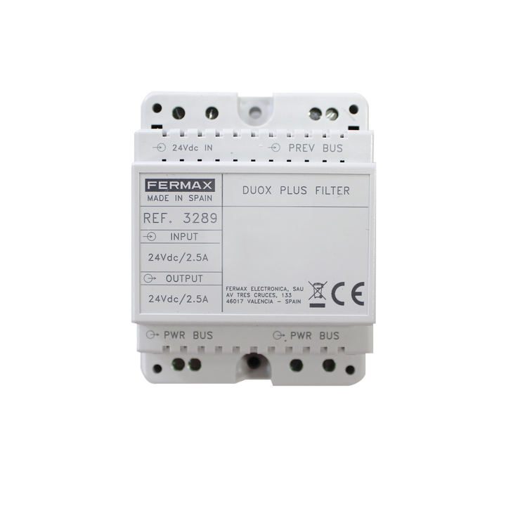 FILTRE DUOX PLUS 24 VDC