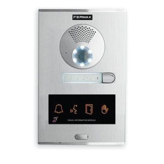 Boitier Pour Clavier Codé Haussm Compact-Pose Saillie-Argent