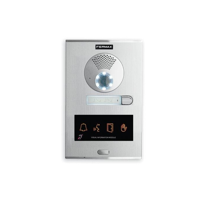 Boitier Pour Clavier Codé Haussm Compact-Pose Saillie-Argent