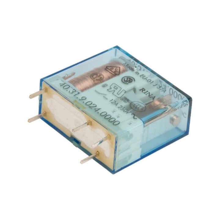 Relais Circuit Imprimé 1Rt 12A 24V Dc, Agni