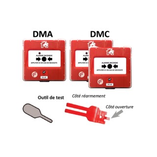 BBG SEXTANT DMA - Déclencheur manuel adressable