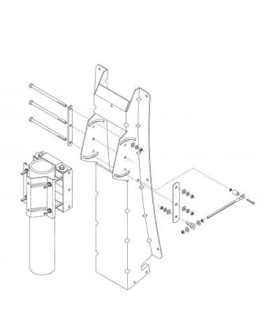 Accessoire Mécanique Pour Parabole 120Cmètrero120N