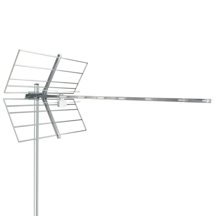 Antenne Yagi Grille À Tubes, 15 Éléments, Canaux 21 À 48, Haute Perform.