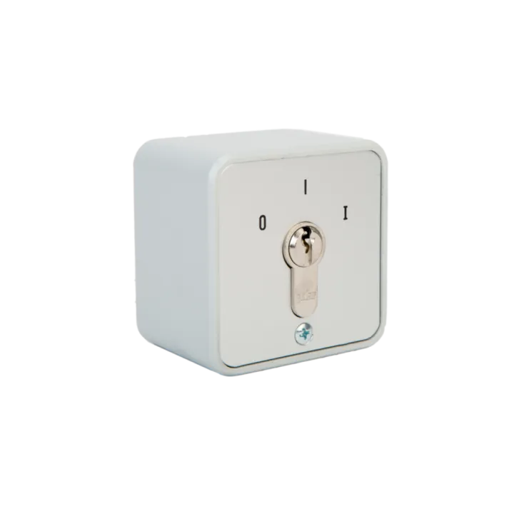Contacteur Applique 1-1R/2 Avec Barillet +3Cle