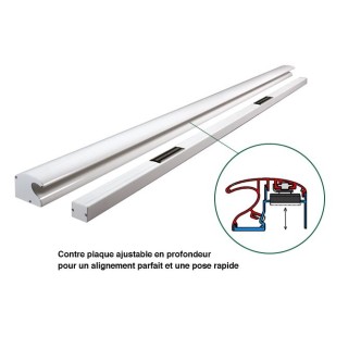 BANDEAU DAS L:600 2V 300KG 12/24/48V  ARGENT