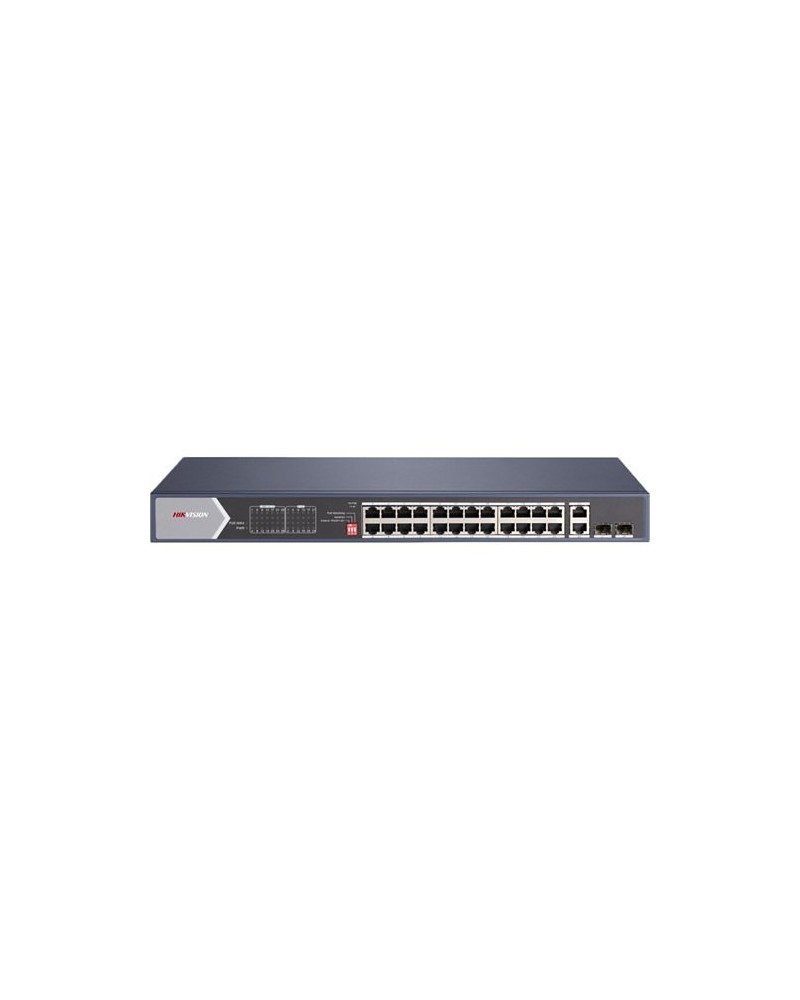 Switch Non Manageable 20-Ports - Ds-3E0528Hp-El2 Unmanaged 24 Gigabit Rj45 Poe Ports 2 Gigabit