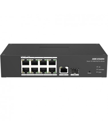 Switch 8-Port Fast Ethernet Smart - Ds-3T1310P-Si/Hs L2 Indust. 8X10/100Mbps Poe + 1Sfp Giga