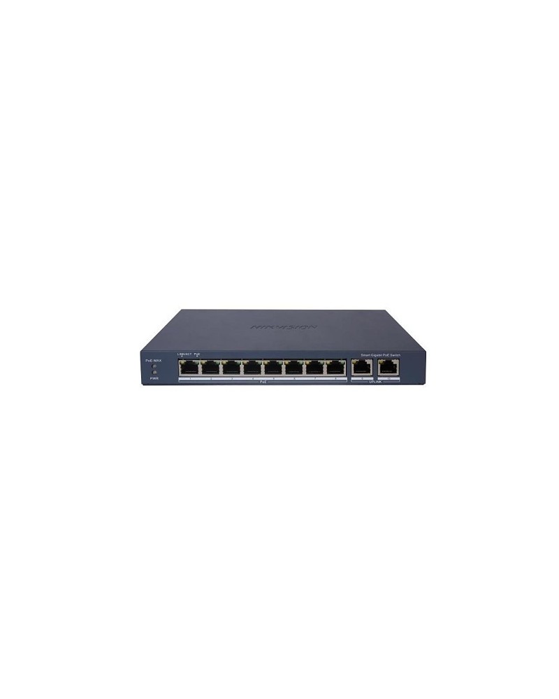 Commutateur Poe Intelligent Gigabit À 8 Ports - Ds-3E1510P-Ei 6-12 Yes 101-200W Ieee 802.3At Yes