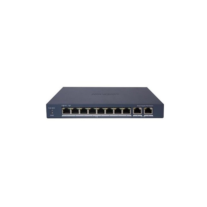 DS-3E1510P-EI Switch 8 port PoE GB + 2GB managed Cloud
