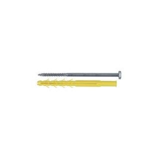 CHEVILLE CQLT + TIRE-FOND  diam.10x140mm   la boite de 25