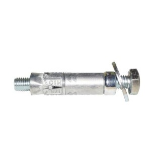 CHEVILLE FONTE +VIS M6  D12   la boite de 20