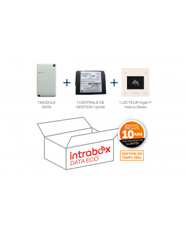 Intrabox Data Eco Lecteur De Proximité Vigik® Mains-Libres : 1 Lecteur