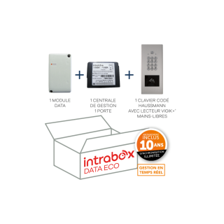 Intrabox Data Eco clav codé Haussmann mains-libres:1 clav codé H