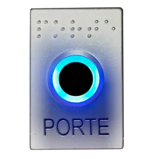 Kit Bouton Poussoir Ub-One Avec Boîtier D'Encastrement Et Sailli - Or