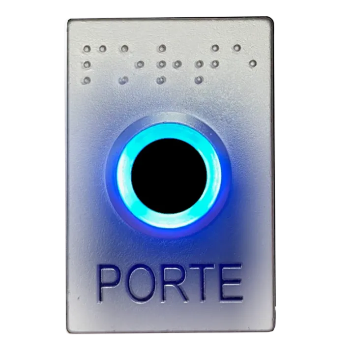 Kit Bouton Poussoir Ub-One Avec Boîtier D'Encastrement Et Sailli - Or