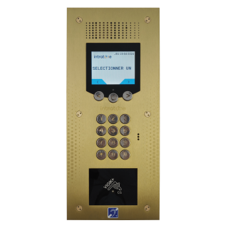 Pack complet 1000 noms:1 Interphone Vidéo Vendone avec écran LCD