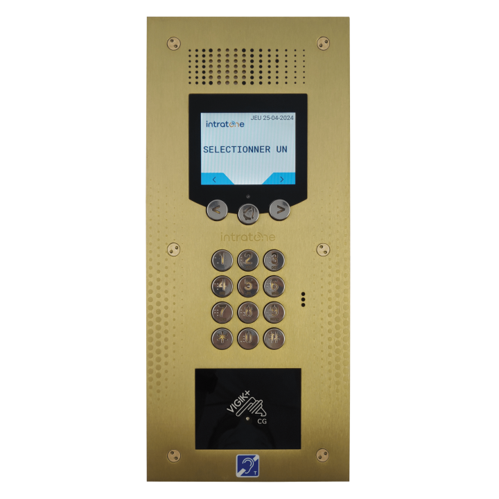 Pack complet 1000 noms:1 Interphone Vidéo Vendone avec écran LCD