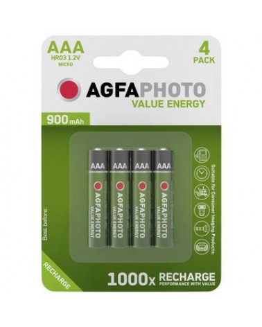 Pile Accu Aa/Hr03 - 1000 Mah-Blister De 4