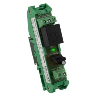 Relais Rail Din 12-30V Ac/Dc 1 Relais / 1 Led Max. 250V Ac / 10A - 30V Dc / 10A