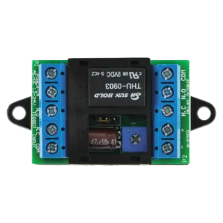 Module Temporisation Universel 12/24V Ac/Dc 1 À 60 Sec/Min Cde No Ou Nf Buzzer