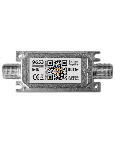 Amplificateur De Ligne 40 À 2350 Mhz Jusqu'À 20Db