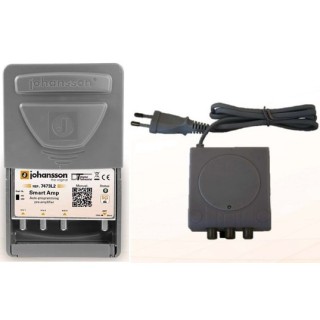 KIT PREAMPLI SMART 5G 3ent. + alim 12V 400mA 2sort.