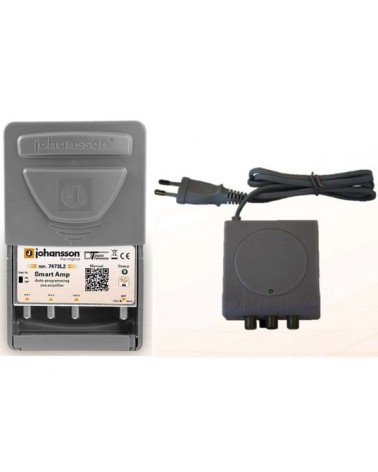 Kit Preamplificateur Smart 5G 3Ent. + Alimentation 12V 400Ma 2Sort.