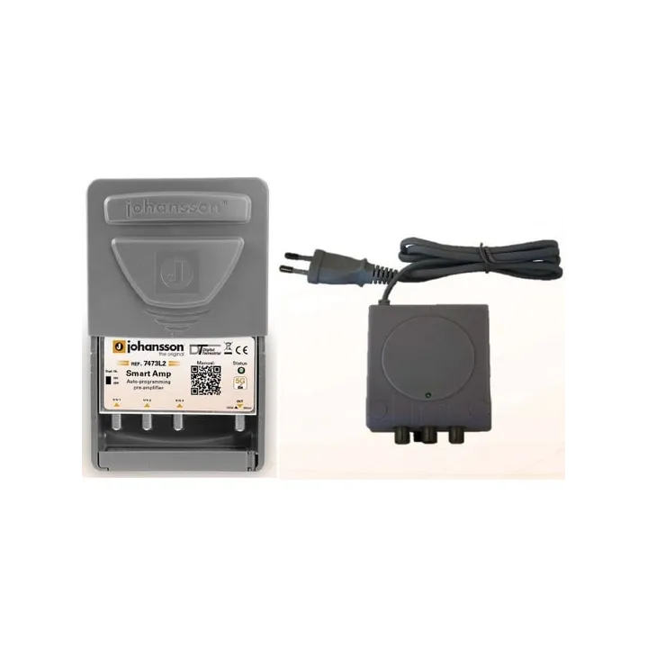 Kit Preamplificateur Smart 5G 3Ent + Alimentation 12V 400Ma 2Sort
