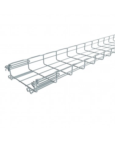 Chemin De Câbles Cablofil Pré-Éclissé Fasclic+ À Bord Sécurité De 3 Mètres Électrogalvanisé - Fc54/200Ez