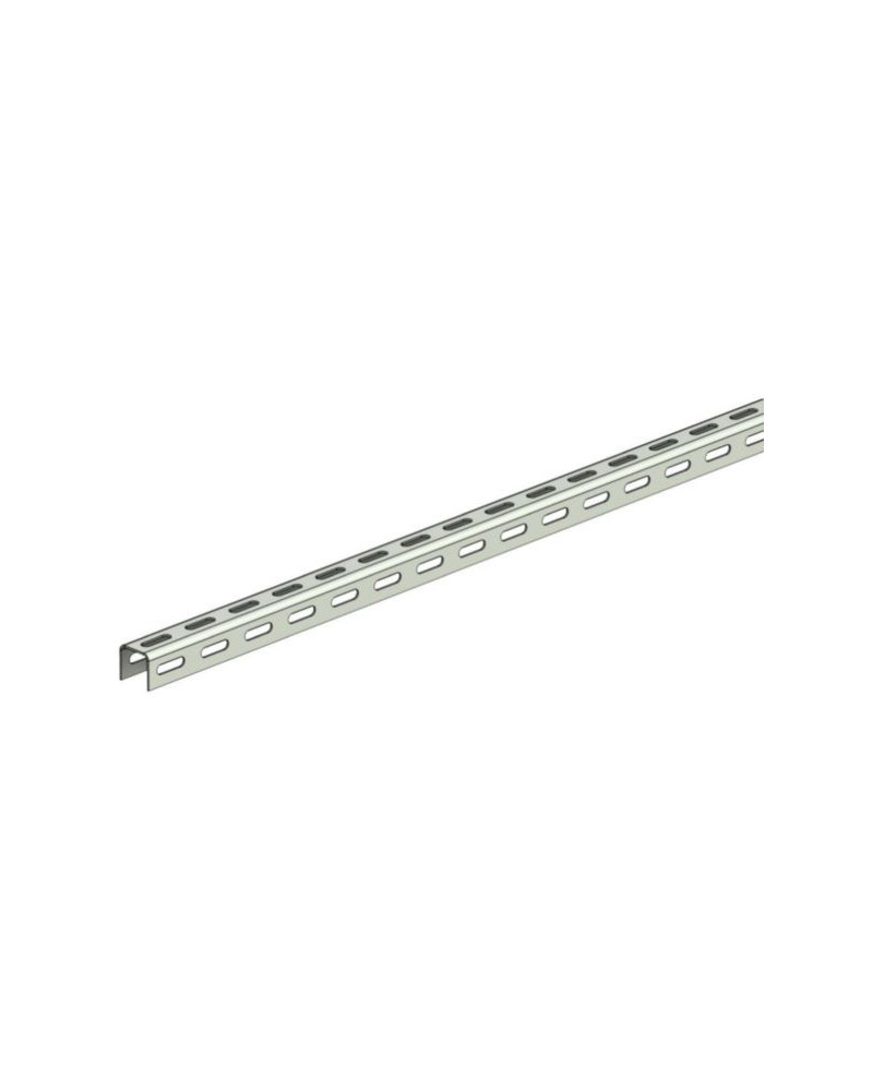 Profil Perforé En U U24/24 - 24X24X1,5Mm - Finition Gs