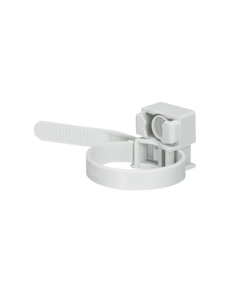 Collier À Embase - Utilisation Intérieure - Pour Conduit Ø16 À 32 - Gris Ral7035