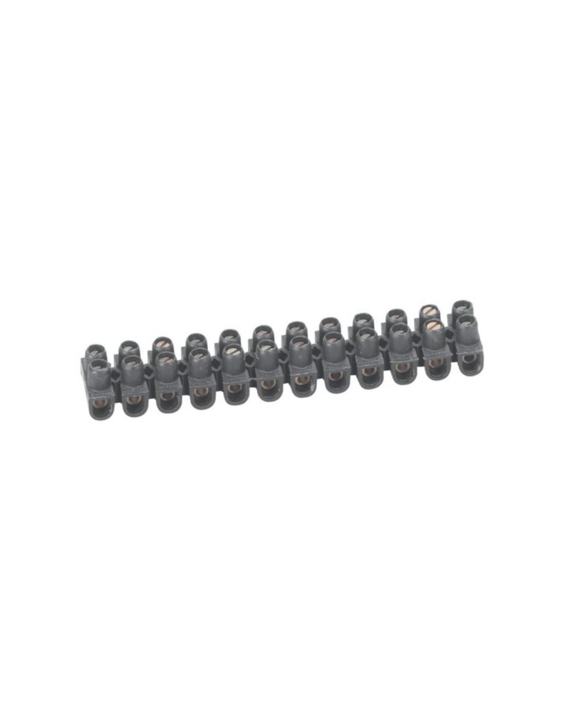 Barrette De Connexion Nylbloc Avec Capacité Assignée 6Mm² - Noir