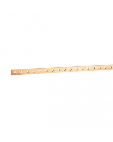 Barre Cuivre Plate Rigide - 18X4Mm - 245/200A Admissibles - L. 990Mm