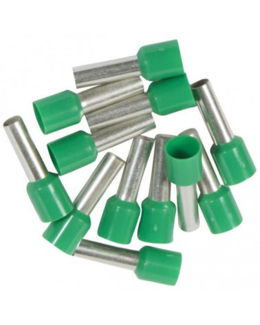 Embouts De Câblage À Collerette Isolante Starfix -Conducteurs Section 6Mm² -Vert