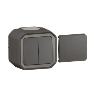 Transformeur Réversible Plexo Complet Saillie Anthracite