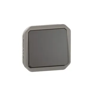 Interrupteur Ou Va-Et-Vient 10Ax 250V Plexo Composable Anthracite