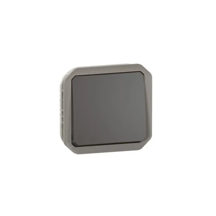 Interrupteur Ou Va-Et-Vient 10Ax 250V Plexo Composable Anthracite