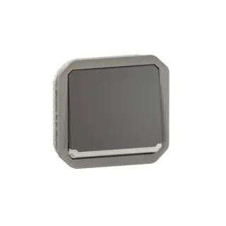 Interrupteur Ou Va-Et-Vient Témoin 10Ax 250V Plexo Composable Anthracite