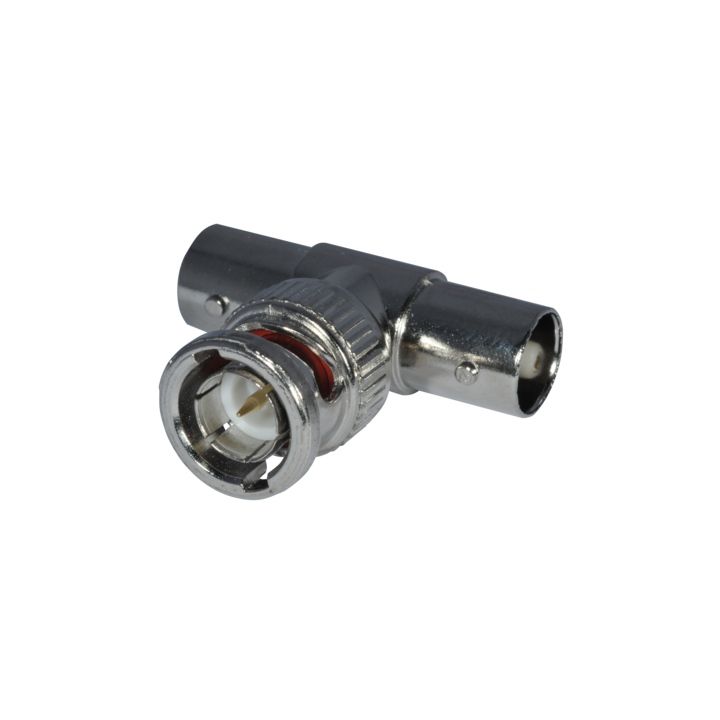 RACCORD BNC EN T 1MALE/2FEMELLES  Boite 30 PC