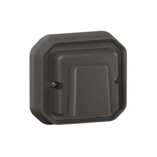 Sortie De Câble 16A Plexo Complet Encastré Anthracite