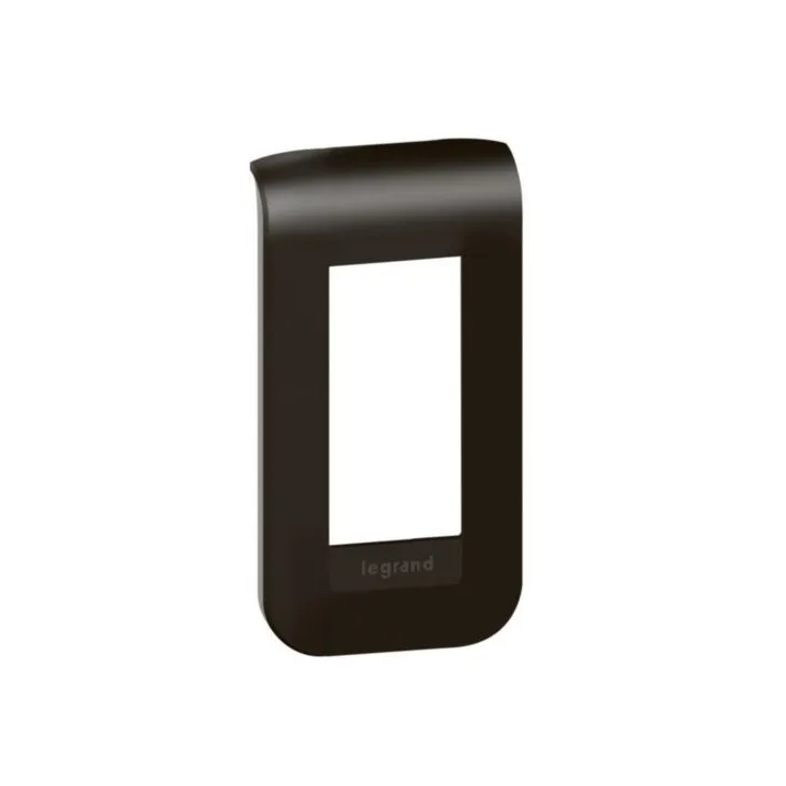 Plaque De Finition Mosaic 1 Module Finition Noire