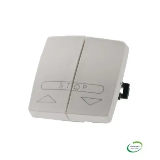 Poussoir Pour Volets Roulants Appareillage Saillie Composable - Blanc
