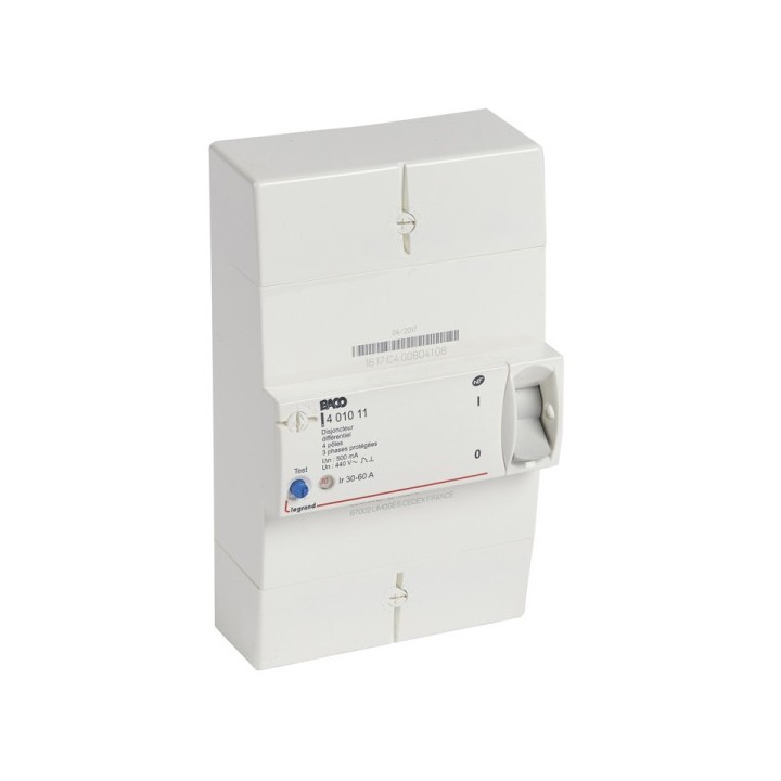 DisjBranch4P 30/60A 500Ma