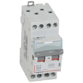 Interrupteur-Sectionneur Dx³-Is 4P 400V~ - 32A - 2 Modules