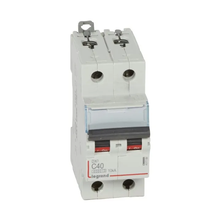 Disjoncteur Dx³10000 16Ka Arrivée Haut/Départ Bas Vis 4P 63A Courbe C 4 Modules