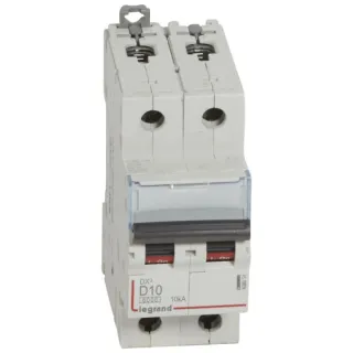Bloc diff adapt DX³-auto-2P-230/400V~~-40A-typeAC-30 mA-disj 1 mod/pôle