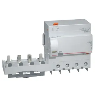 Bloc Diff Adaptable À Vis Dx³ Pour Disj 1,5 Module/Pôle 4P 125A Typeac 30Ma