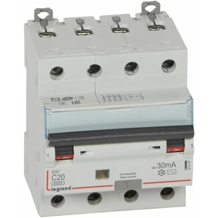 DX3 4P C20 6000A AC 30MA 4M